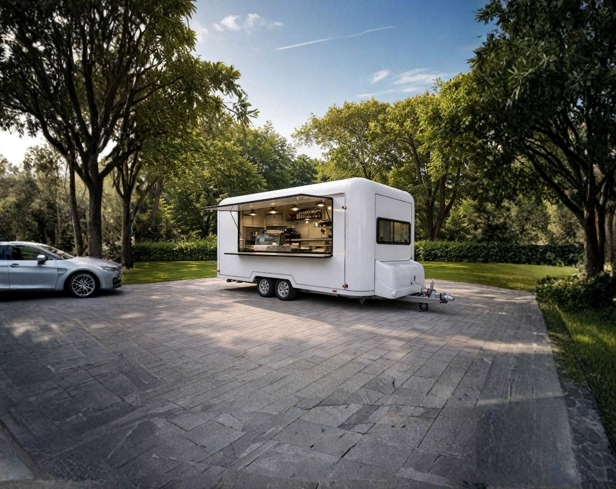 Iron Endüstriyel Mobil Mutfak